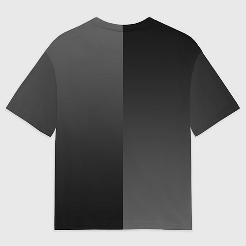 Мужская футболка оверсайз Audi: Metallic Style / 3D-принт – фото 2