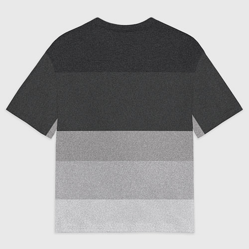 Мужская футболка оверсайз ФК Арсенал: Серый стиль / 3D-принт – фото 2