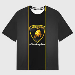 Мужская футболка оверсайз Lamborghini Luxury