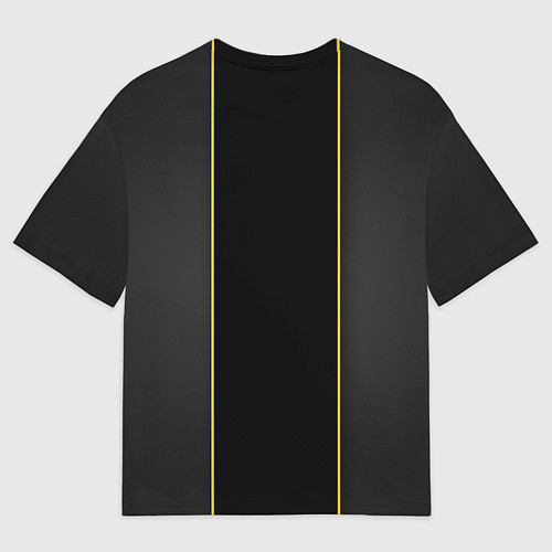 Мужская футболка оверсайз Lamborghini Luxury / 3D-принт – фото 2