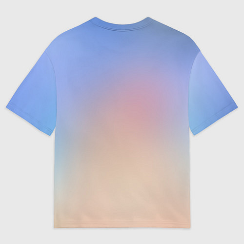 Мужская футболка оверсайз Жизнь в другом мире с нуля / 3D-принт – фото 2