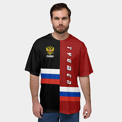 Футболка оверсайз мужская Tyumen, Russia, цвет: 3D-принт — фото 2