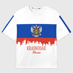 Мужская футболка оверсайз Krasnodar, Russia