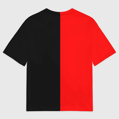 Мужская футболка оверсайз СССР: Red Collection / 3D-принт – фото 2