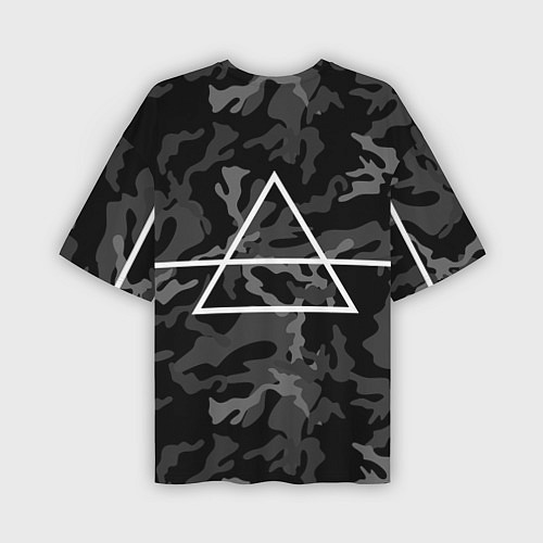 Мужская футболка оверсайз 30 STM Camo / 3D-принт – фото 2