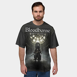 Футболка оверсайз мужская Bloodborne: Shrine, цвет: 3D-принт — фото 2