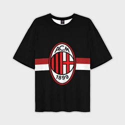 Мужская футболка оверсайз AC Milan 1899