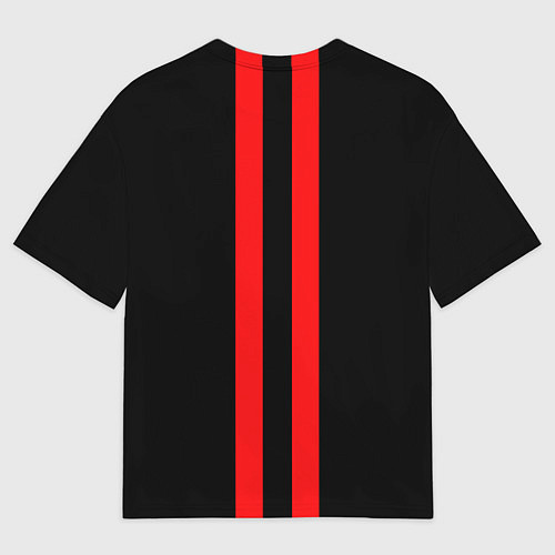 Мужская футболка оверсайз AC Milan 1899 / 3D-принт – фото 2