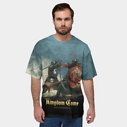 Футболка оверсайз мужская Kingdom Come: Deliverance, цвет: 3D-принт — фото 2