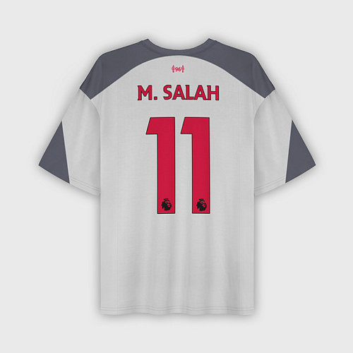 Мужская футболка оверсайз FC Liverpool: Salah Alt 18/19 / 3D-принт – фото 2