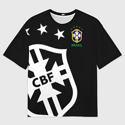 Футболка оверсайз мужская Brazil Team: Exclusive, цвет: 3D-принт