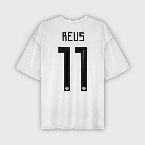 Мужская футболка оверсайз Reus Home WC 2018 / 3D-принт – фото 2