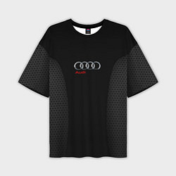 Мужская футболка оверсайз Audi Carbon