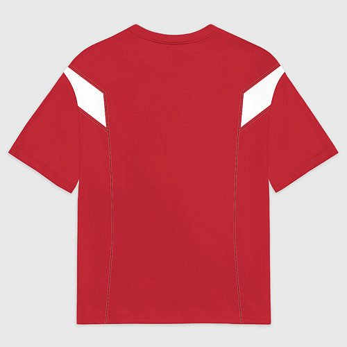 Мужская футболка оверсайз Сборная России: эксклюзив / 3D-принт – фото 2