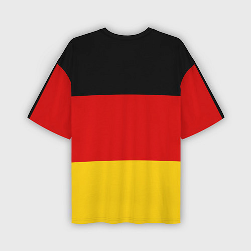 Мужская футболка оверсайз Немецкий футбол / 3D-принт – фото 2