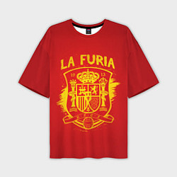 Футболка оверсайз мужская La Furia, цвет: 3D-принт