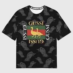 Мужская футболка оверсайз GUSSI Style