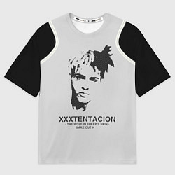 Футболка оверсайз мужская XXXTentacion RIP, цвет: 3D-принт