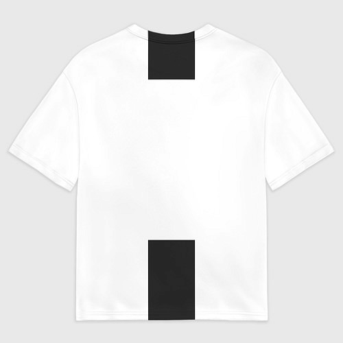 Мужская футболка оверсайз FC Juventus 18-19 / 3D-принт – фото 2