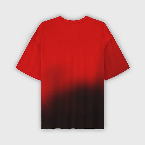 Мужская футболка оверсайз Hitman: Red Agent / 3D-принт – фото 2