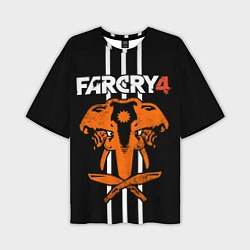 Мужская футболка оверсайз Far Cry 4: Orange Elephant