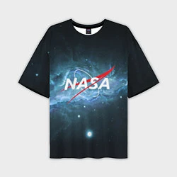 Футболка оверсайз мужская NASA: Space Light, цвет: 3D-принт