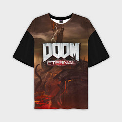 Мужская футболка оверсайз DOOM: Eternal