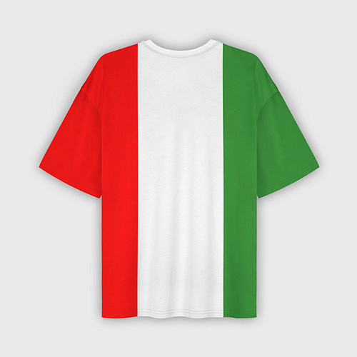 Мужская футболка оверсайз Ronaldo Juve Italy / 3D-принт – фото 2