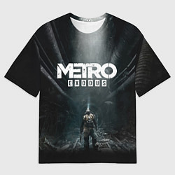 Мужская футболка оверсайз Metro Exodus