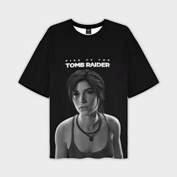 Мужская футболка оверсайз Rise if The Tomb Raider