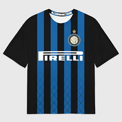 Футболка оверсайз мужская Inter: Icardi 18-19, цвет: 3D-принт