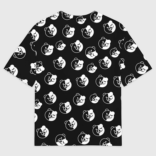 Мужская футболка оверсайз MONOKUMA / 3D-принт – фото 2