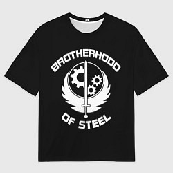 Мужская футболка оверсайз Brothood of Steel