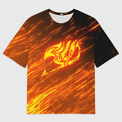 Футболка оверсайз мужская NATSU DRAGNEEL, цвет: 3D-принт