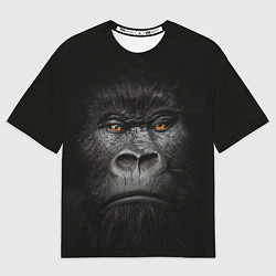 Футболка оверсайз мужская Морда Гориллы, цвет: 3D-принт