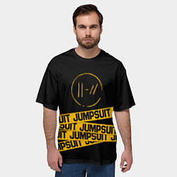 Футболка оверсайз мужская Twenty One Pilots: Jumpsuit, цвет: 3D-принт — фото 2
