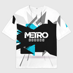 Футболка оверсайз мужская Metro: Exodus Sky, цвет: 3D-принт