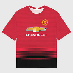 Футболка оверсайз мужская Rashford home 18-19, цвет: 3D-принт