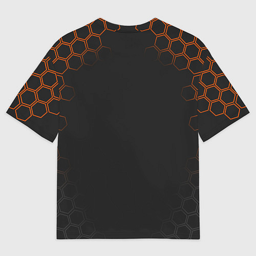 Мужская футболка оверсайз Cyberpunk 2077: Samurai / 3D-принт – фото 2