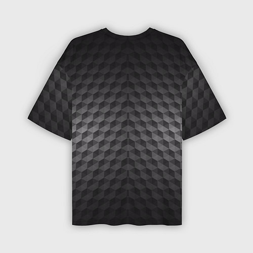 Мужская футболка оверсайз PUBG: Carbon Style / 3D-принт – фото 2