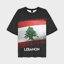 Мужская футболка оверсайз Lebanon Style