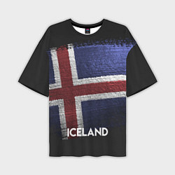 Мужская футболка оверсайз Iceland Style