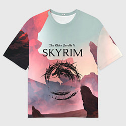 Футболка оверсайз мужская The Elder Scrolls, цвет: 3D-принт