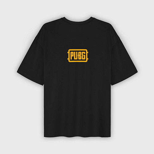Мужская футболка оверсайз PUBG: Focussed 66 / 3D-принт – фото 2
