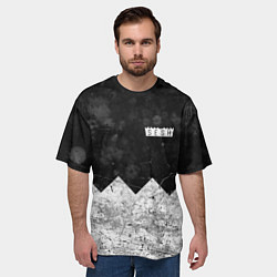 Футболка оверсайз мужская BONES: SESH Team, цвет: 3D-принт — фото 2