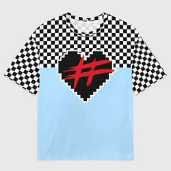 Мужская футболка оверсайз ФРЕНДЗОНА