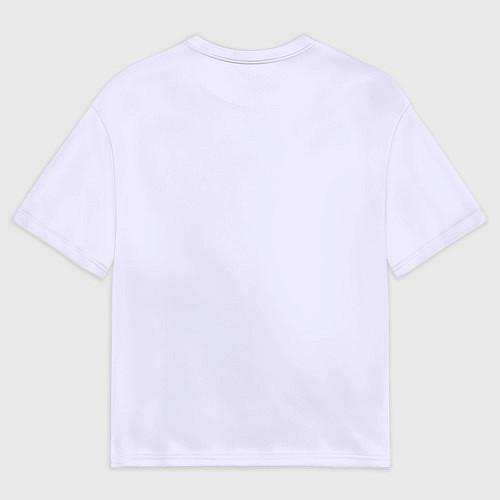 Мужская футболка оверсайз Ahegao Waifu / 3D-принт – фото 2