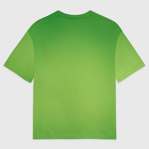 Мужская футболка оверсайз Гринч / 3D-принт – фото 2