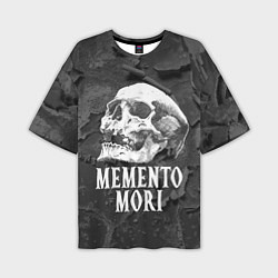 Мужская футболка оверсайз Memento Mori