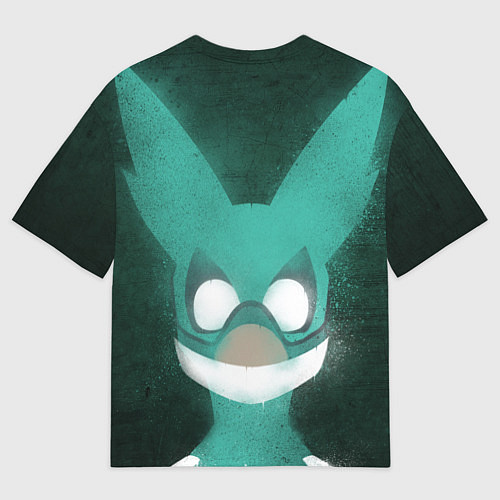 Мужская футболка оверсайз Izuku Midoriya / 3D-принт – фото 2